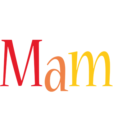 Mam birthday logo
