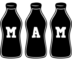 Mam bottle logo