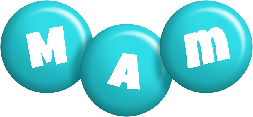 Mam candy-azur logo