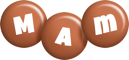 Mam candy-brown logo