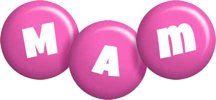 Mam candy-pink logo