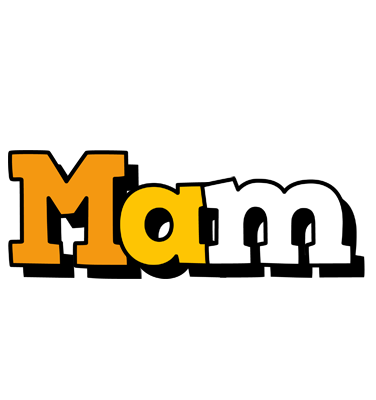 Mam cartoon logo