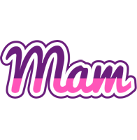 Mam cheerful logo