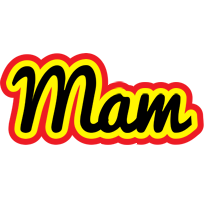 Mam flaming logo