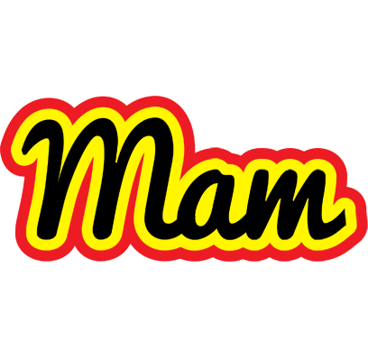Mam flaming logo