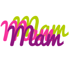 Mam flowers logo