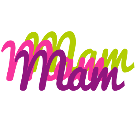 Mam flowers logo