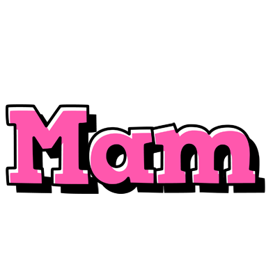 Mam girlish logo