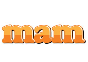 Mam orange logo