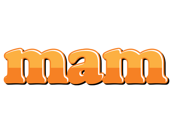 Mam orange logo