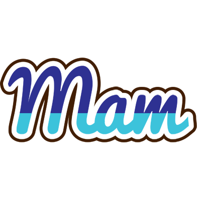 Mam raining logo