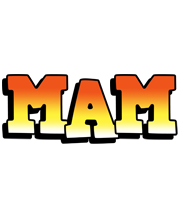 Mam sunset logo