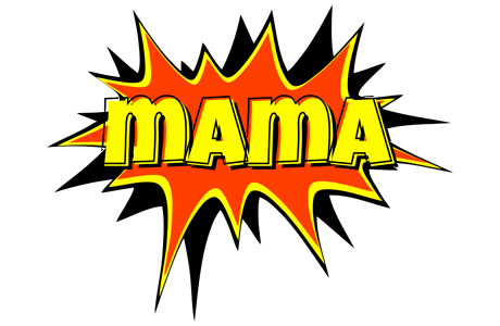 Mama bazinga logo