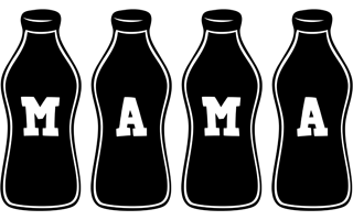 Mama bottle logo