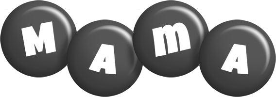 Mama candy-black logo