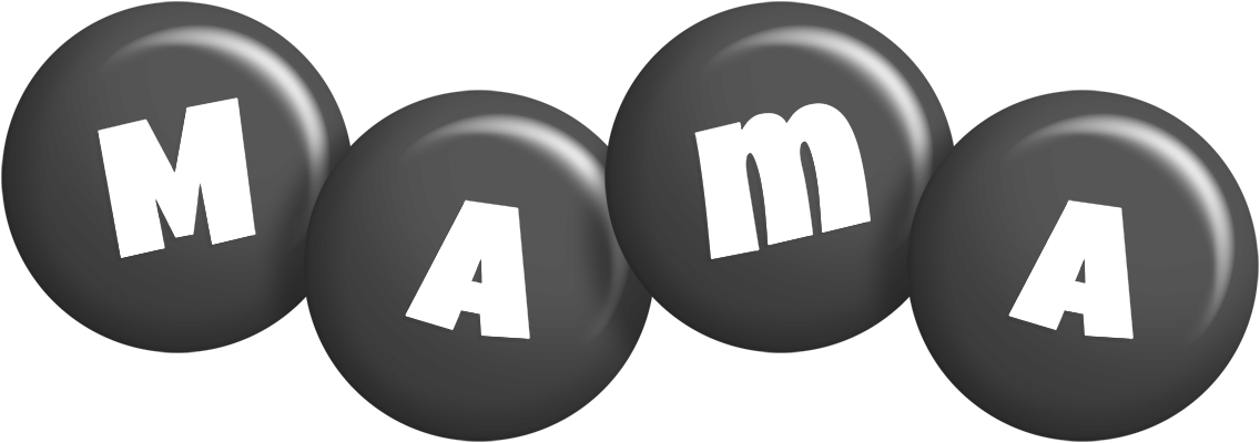 Mama candy-black logo