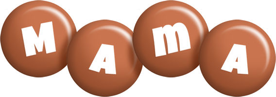 Mama candy-brown logo