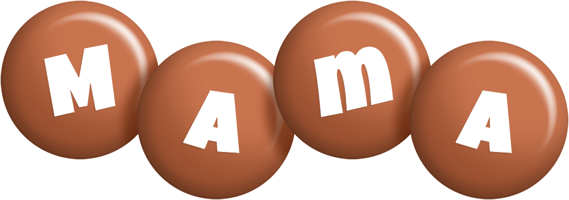 Mama candy-brown logo