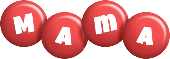 Mama candy-red logo