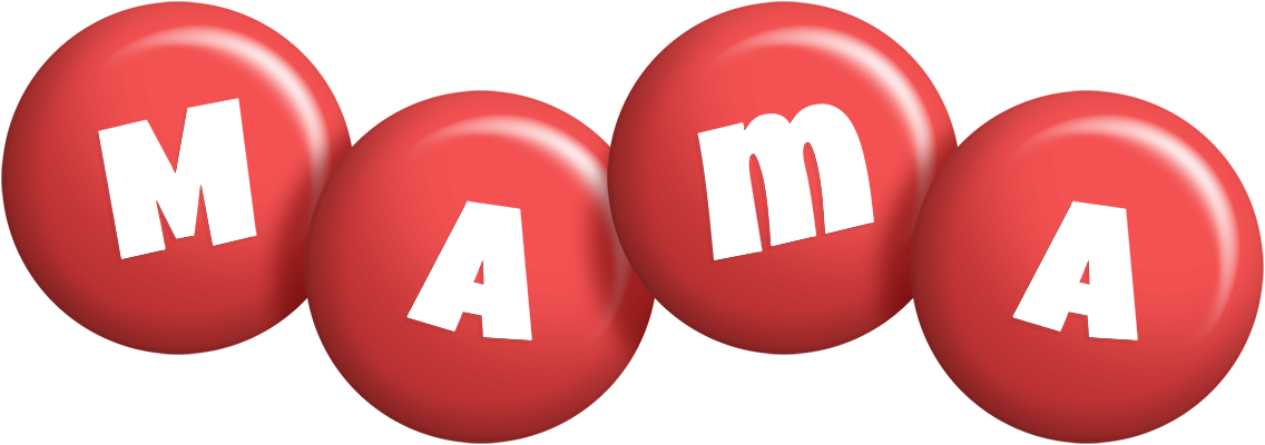 Mama candy-red logo