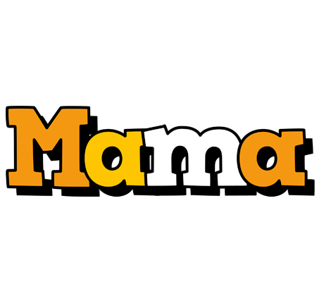 Mama cartoon logo