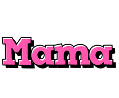 Mama girlish logo