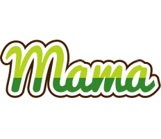 Mama golfing logo