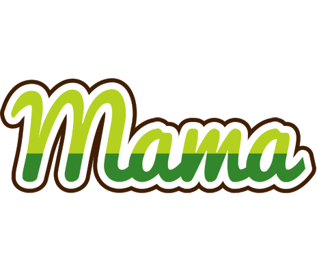 Mama golfing logo