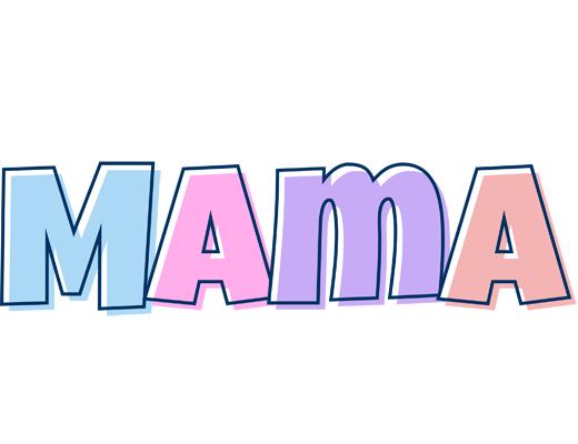 Mama pastel logo