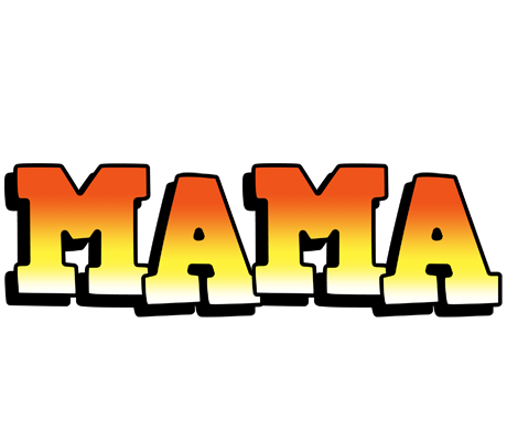 Mama sunset logo