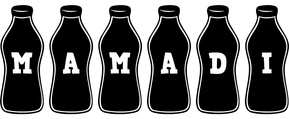 Mamadi bottle logo