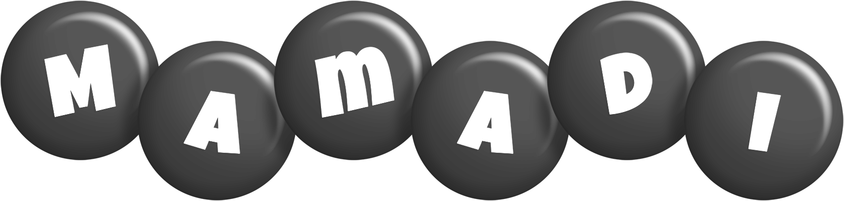 Mamadi candy-black logo