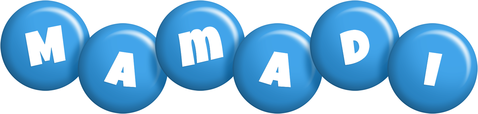 Mamadi candy-blue logo