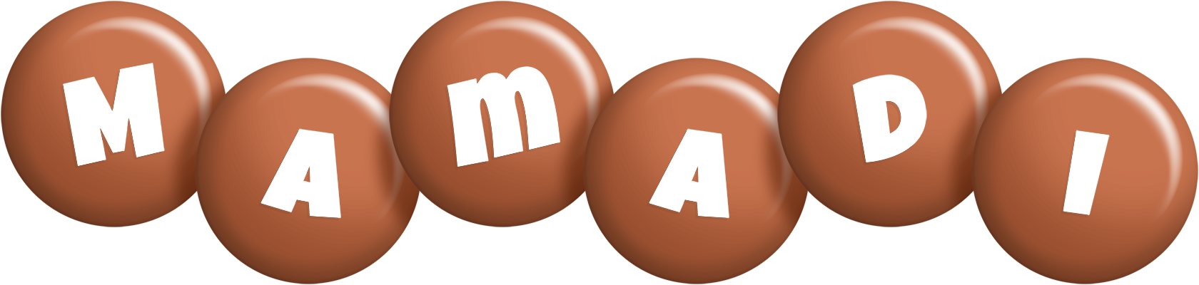 Mamadi candy-brown logo