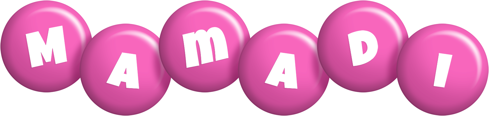 Mamadi candy-pink logo