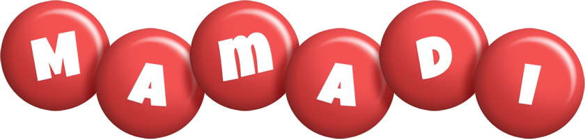 Mamadi candy-red logo