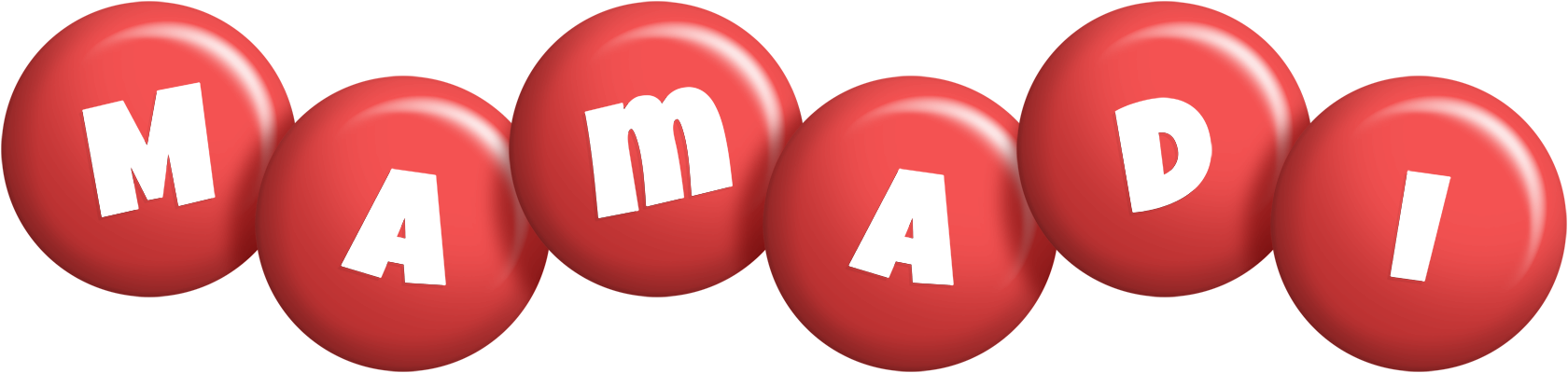 Mamadi candy-red logo