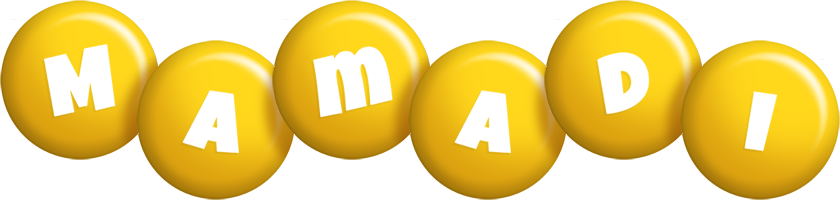 Mamadi candy-yellow logo