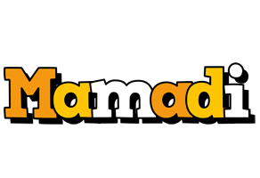 Mamadi cartoon logo