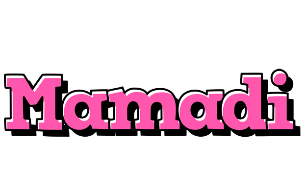 Mamadi girlish logo