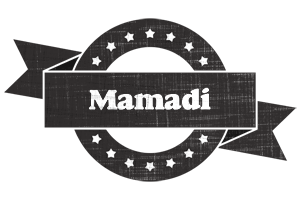 Mamadi grunge logo