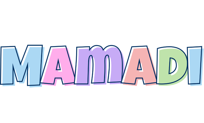 Mamadi pastel logo