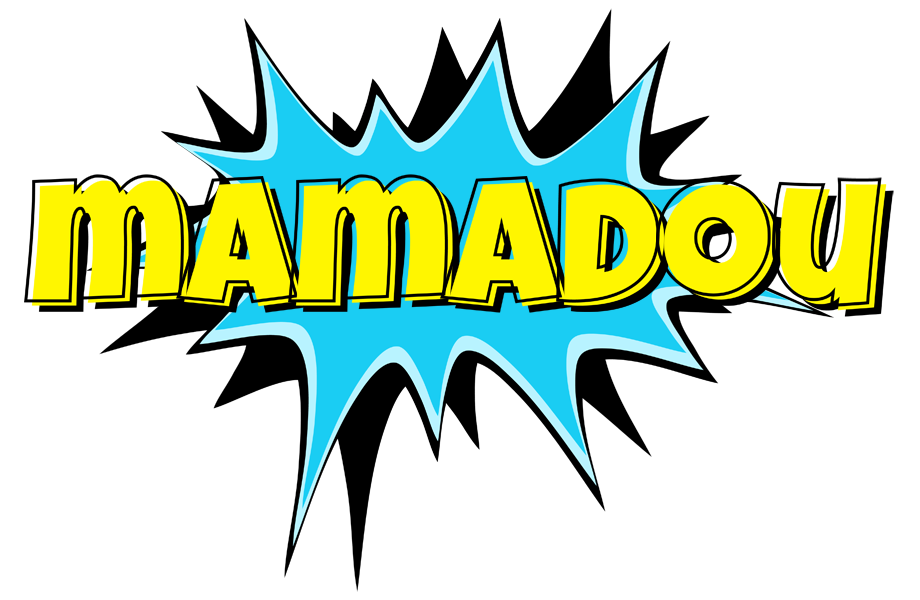 Mamadou amazing logo
