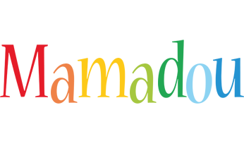 Mamadou birthday logo