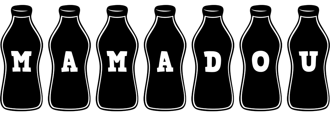 Mamadou bottle logo