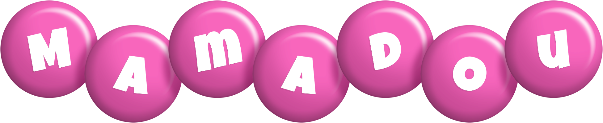 Mamadou candy-pink logo