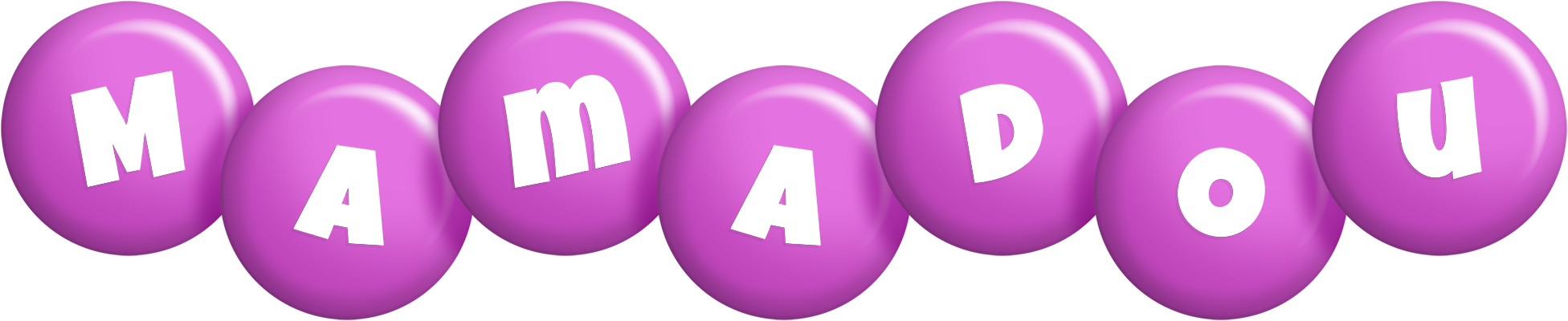 Mamadou candy-purple logo