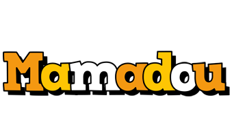 Mamadou cartoon logo