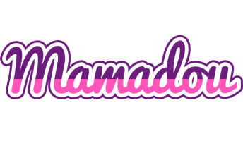 Mamadou cheerful logo