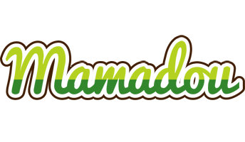 Mamadou golfing logo